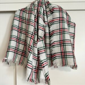 Holiday‎ Tartan Blanket Scarf